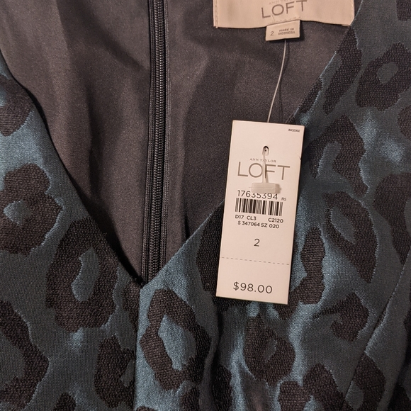 Green Cheetah Dress - Picture 6 of 7